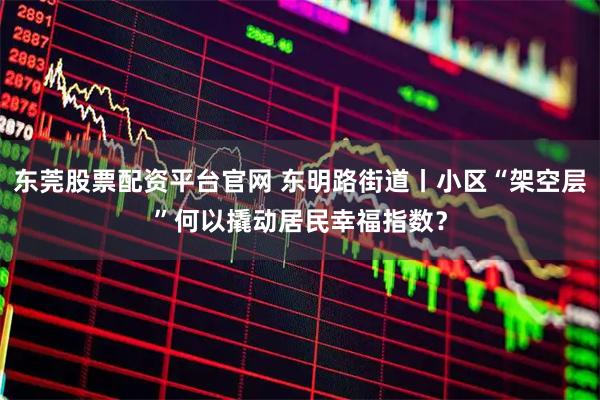 东莞股票配资平台官网 东明路街道丨小区“架空层”何以撬动居民幸福指数？